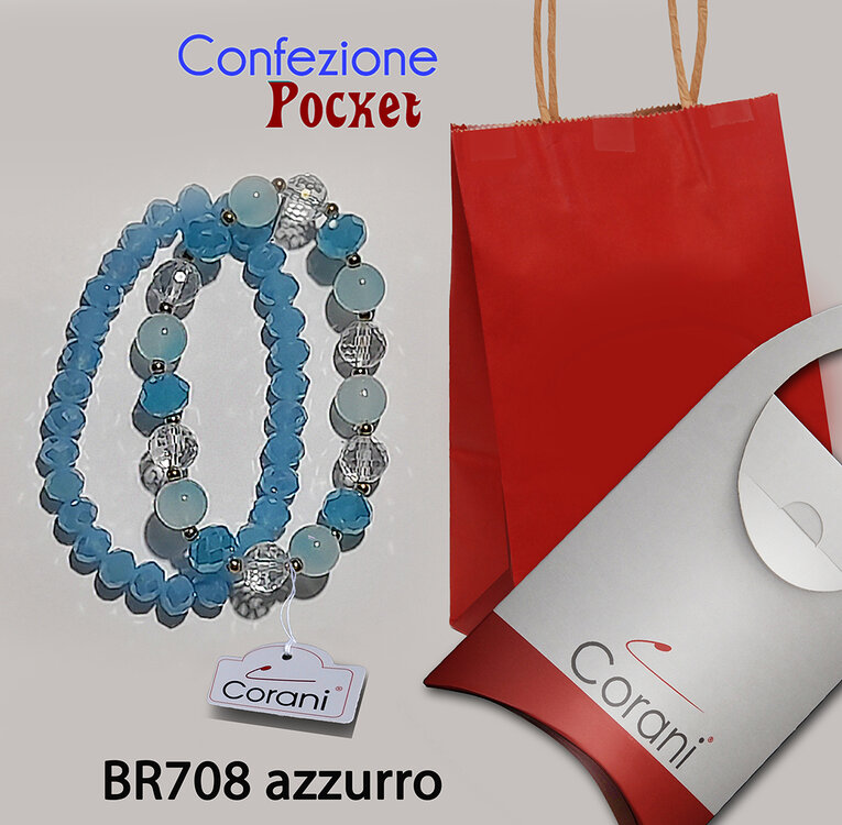 Corani cod. BR708 azzurro