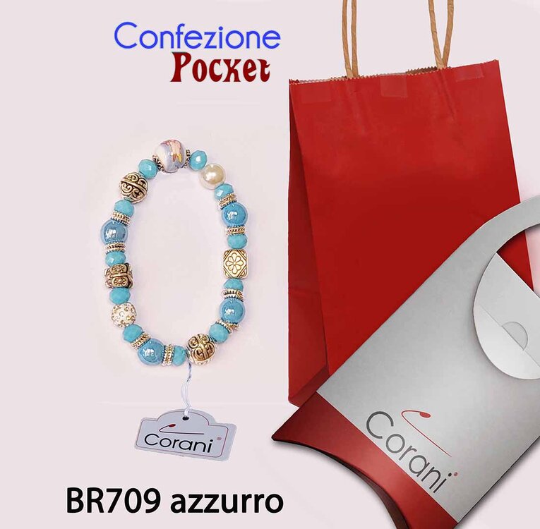 Corani cod. BR709 azzurro