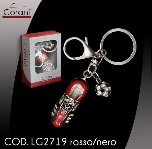 CORANI cod.LG2719 rosso/nero argento.